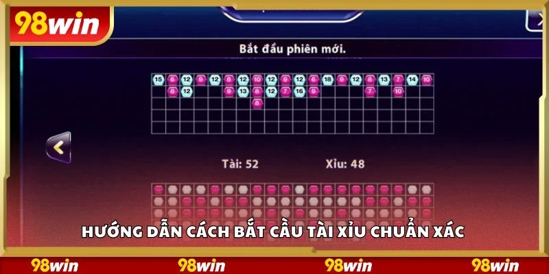 Hướng dẫn cách bắt cầu tài xỉu chuẩn xác 